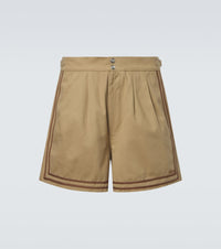 Bode Cotton twill Bermuda shorts