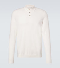 Allude Virgin wool polo sweater