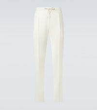 Lardini Virgin wool tapered pants