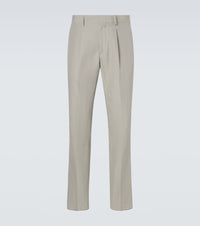 Lardini Linen, cotton, and silk chinos
