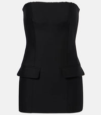 Toteme Wool and silk crepe top