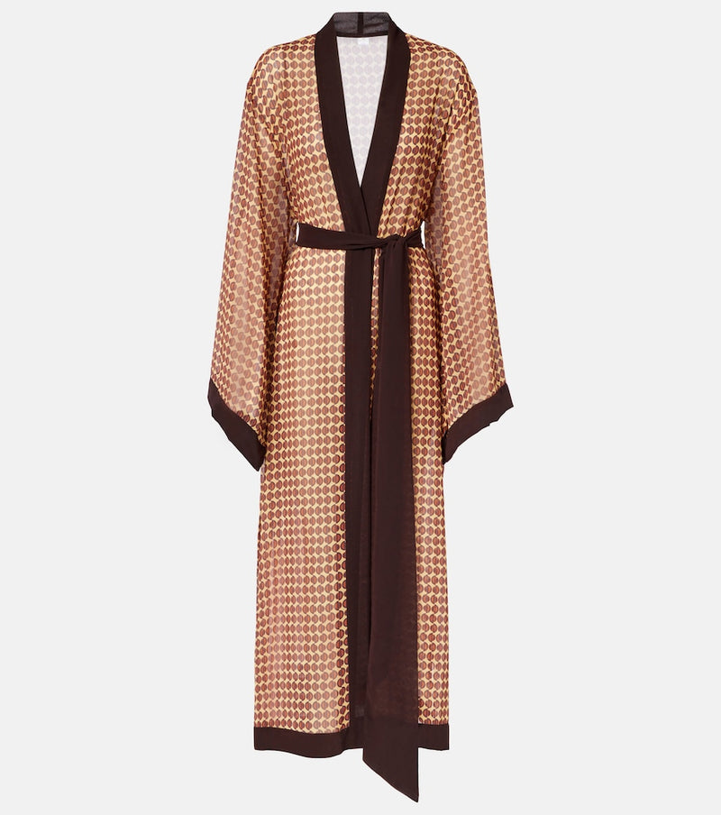 Bananhot Jim printed beach cover-up