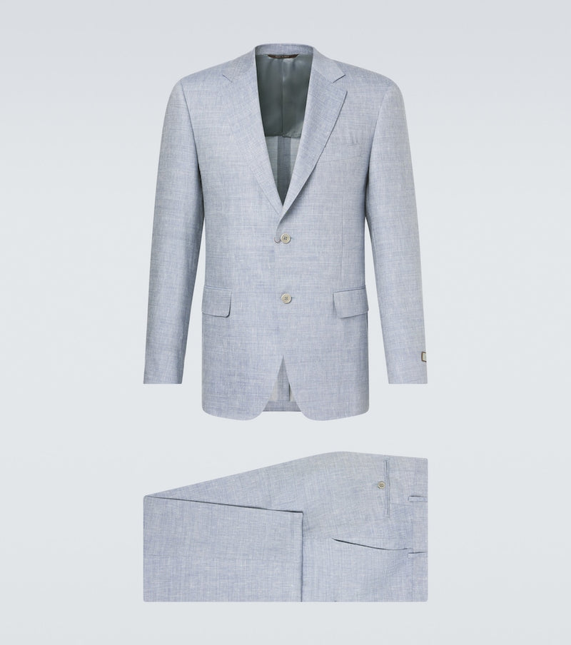 Canali Linen and wool suit