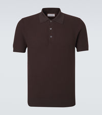 Canali Cotton polo shirt