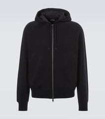Zegna Cotton-blend hoodie