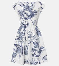 Erdem Floral cotton minidress
