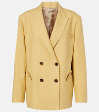 Blaze Milano Nightbreak double-breasted linen blazer