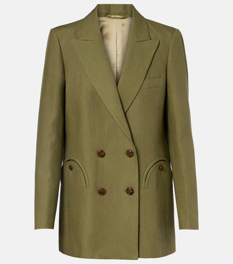 Blaze Milano Midday Sun linen blazer