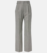 Blaze Milano Fox houndstooth straight pants