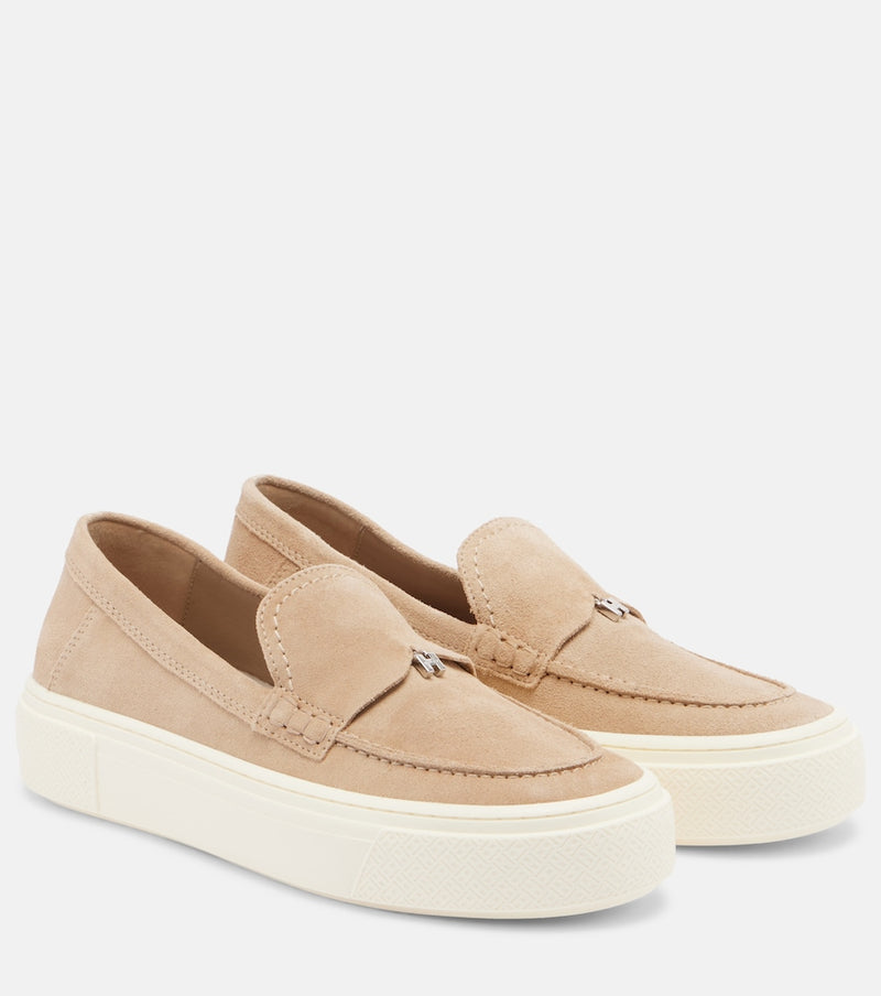 Hogan Crosswind suede loafers