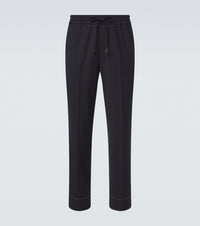 Brioni Asolo wool straight pants