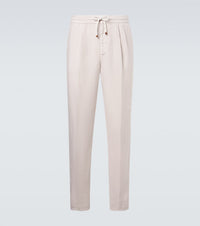 Brunello Cucinelli Linen tapered pants