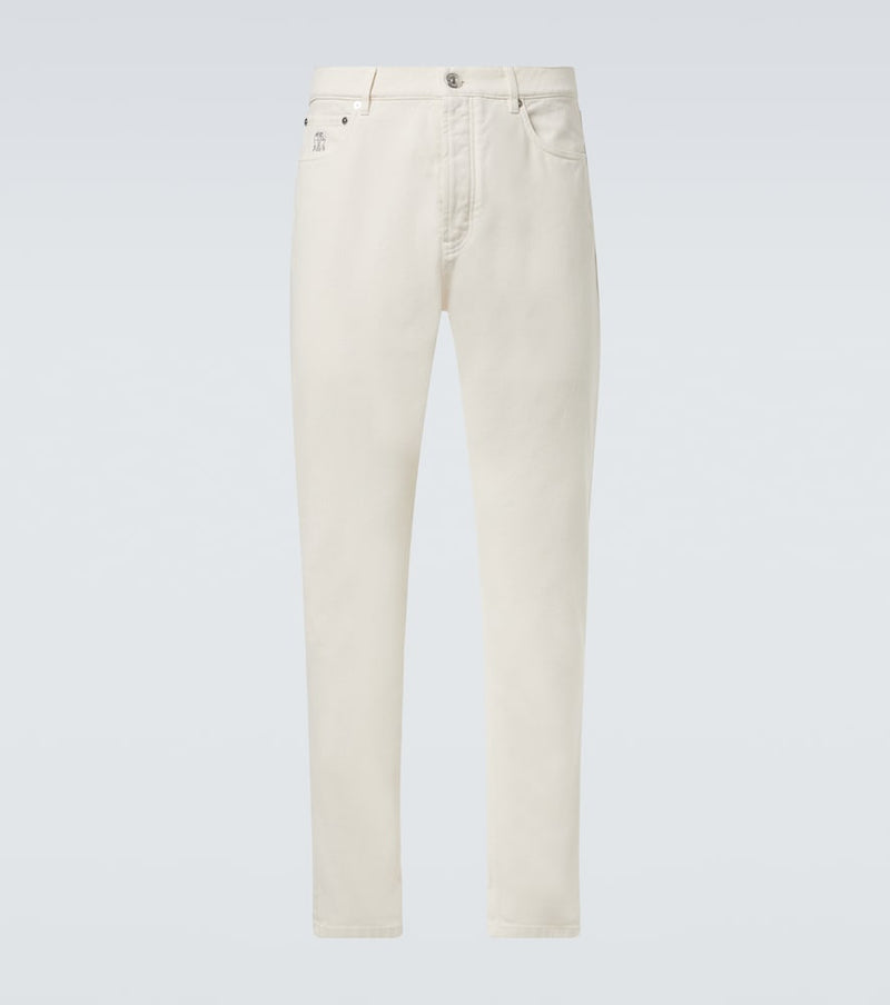 Brunello Cucinelli Mid-rise straight jeans