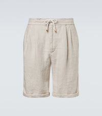 Brunello Cucinelli Linen Bermuda shorts