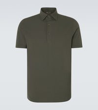 Loro Piana Brenna cotton pique polo shirt