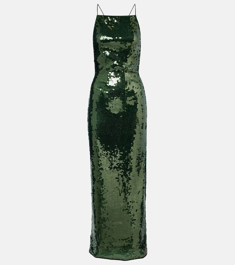 Oseree Marylin sequined maxi dress