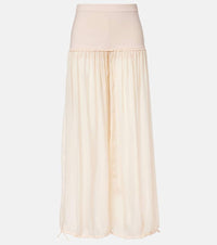 Nensi Dojaka Mid-rise wide-leg pants