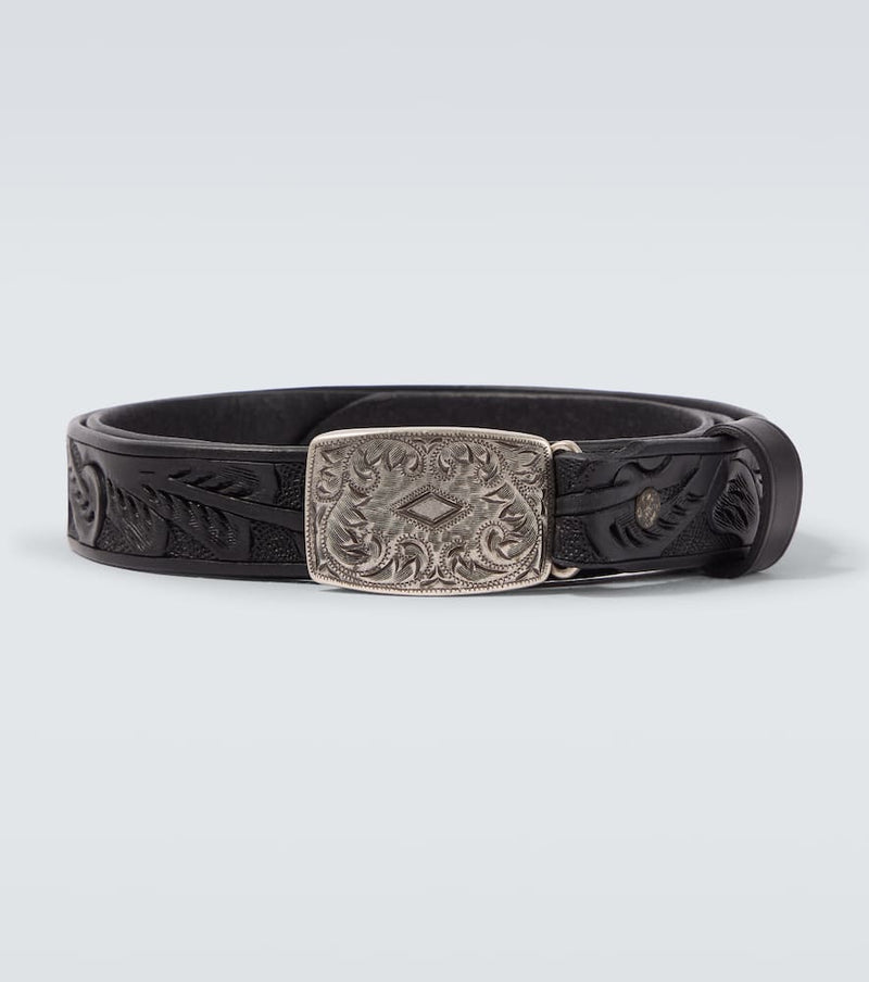 RRL Coleman leather belt