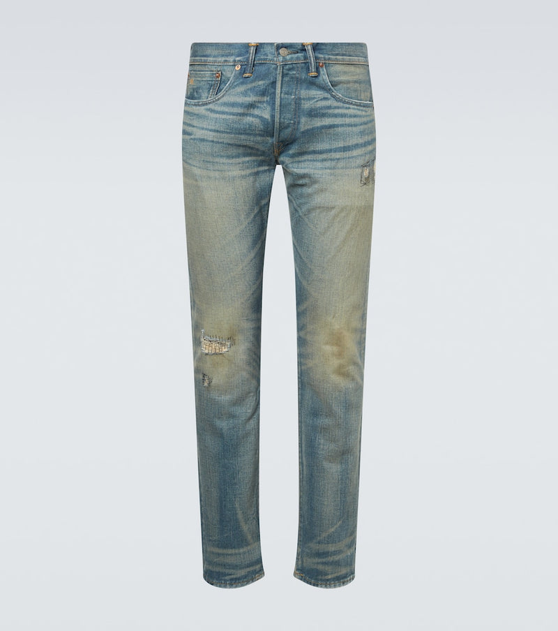 RRL Slim jeans in Ridgway Wash