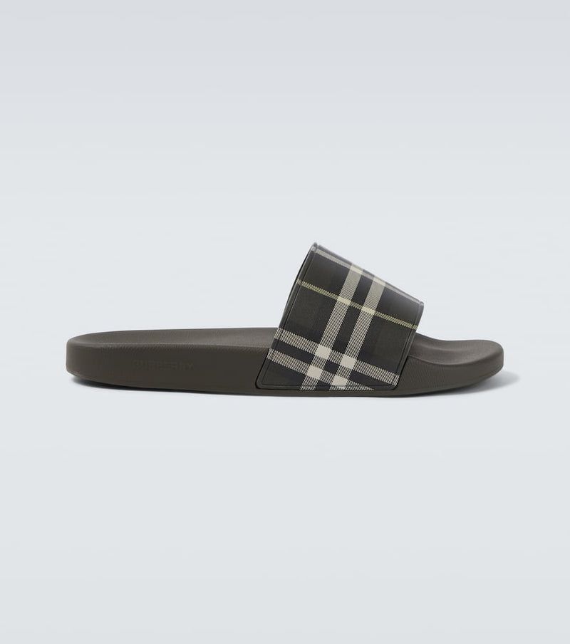 Burberry Burberry Check slides