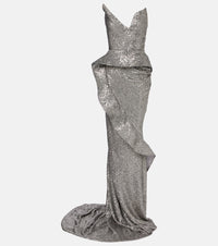 Maticevski Glorious sequined gown