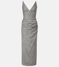 Maticevski Saucy Minx cotton midi dress