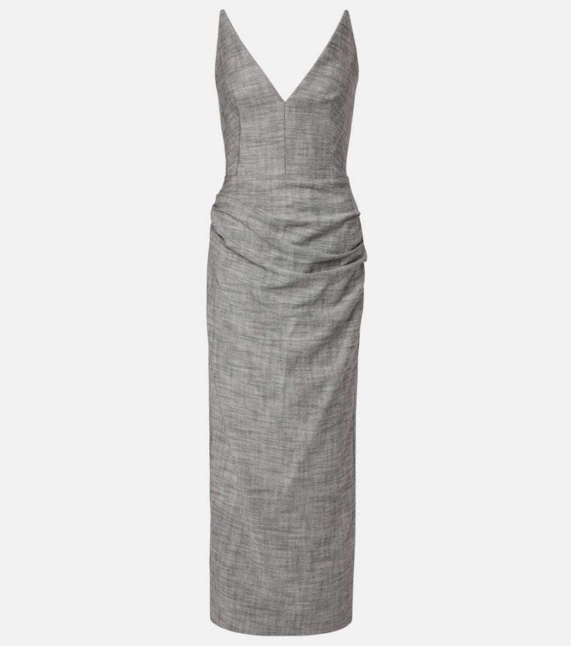 Maticevski Saucy Minx cotton midi dress