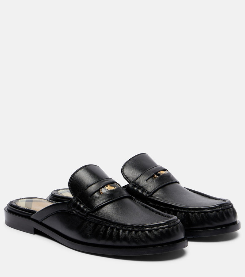 Burberry Leather mules