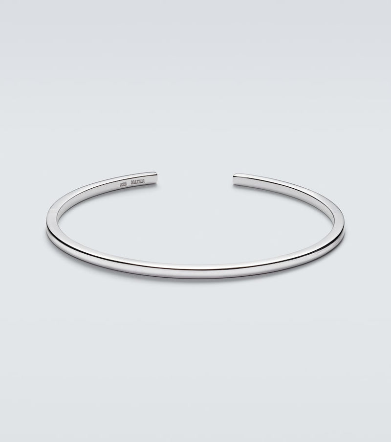 Mateo Sterling silver cuff bracelet
