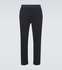 Moncler Cotton-blend fleece sweatpants