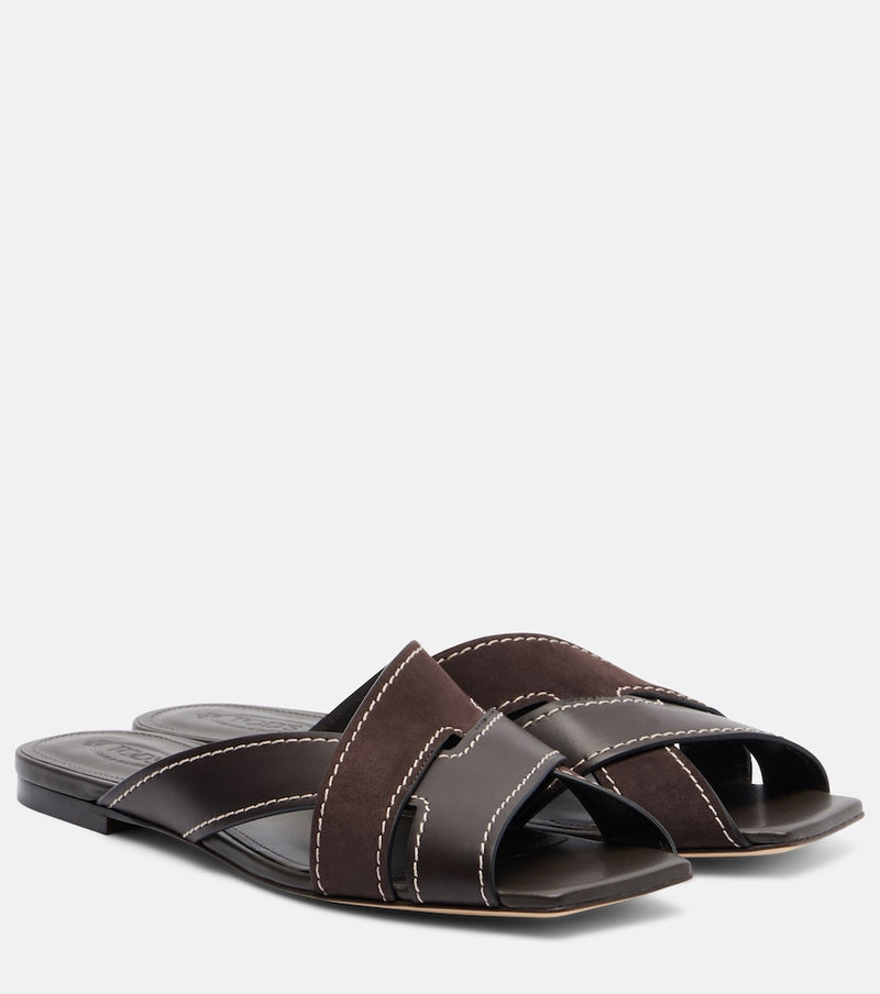 Tod\'s Leather slides
