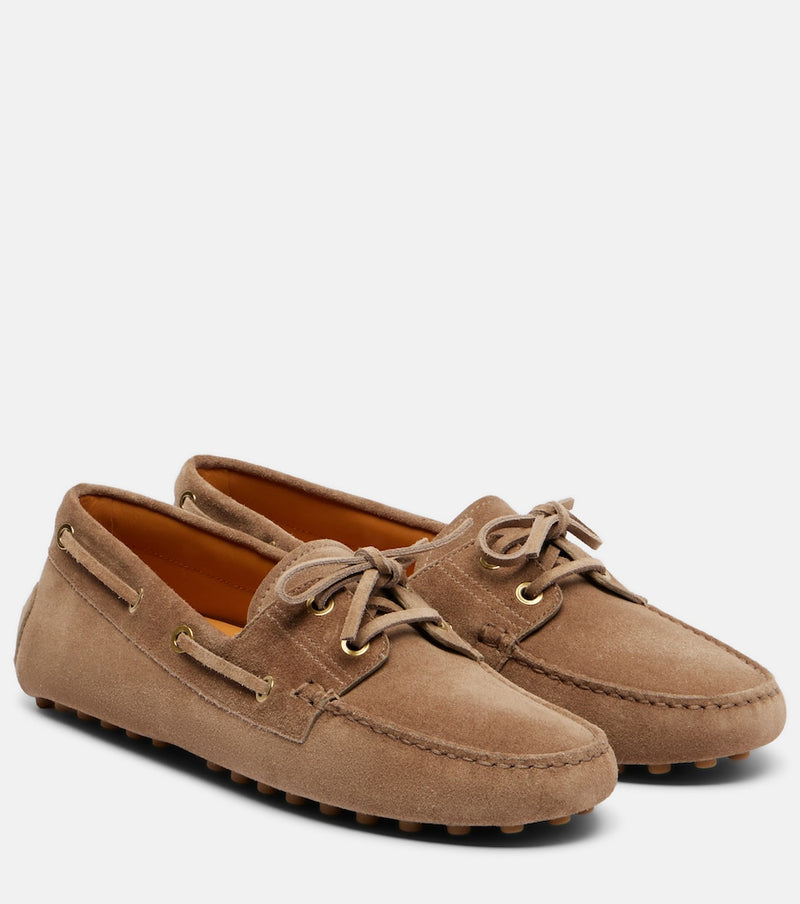 Tod\'s Suede boat shoes