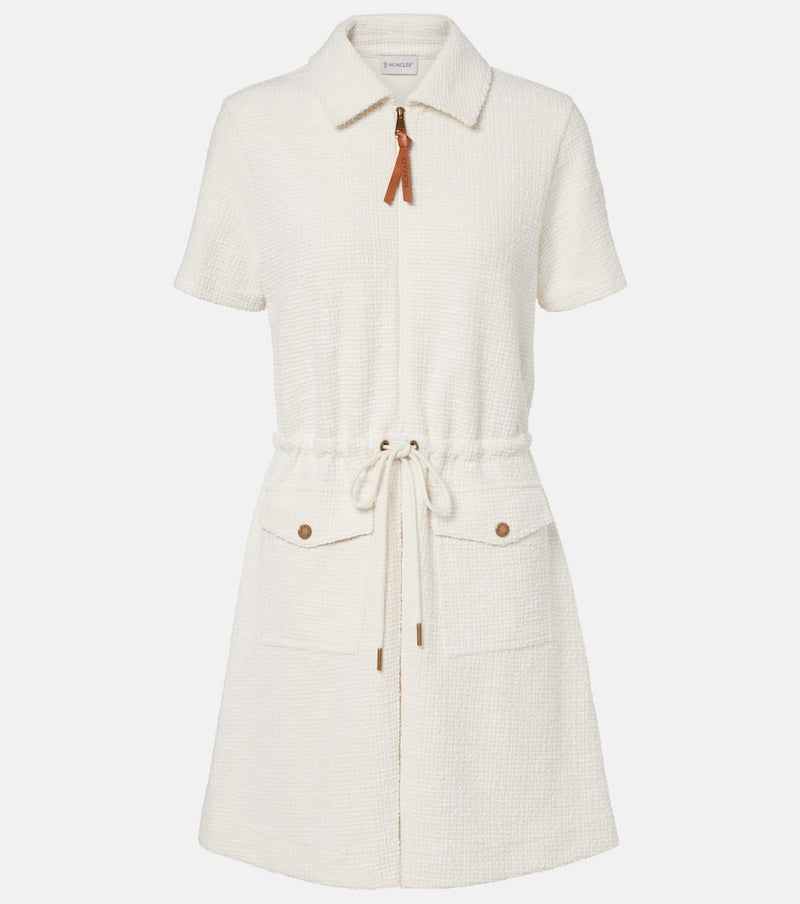 Moncler Waffle-knit minidress