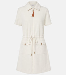 Moncler Waffle-knit minidress