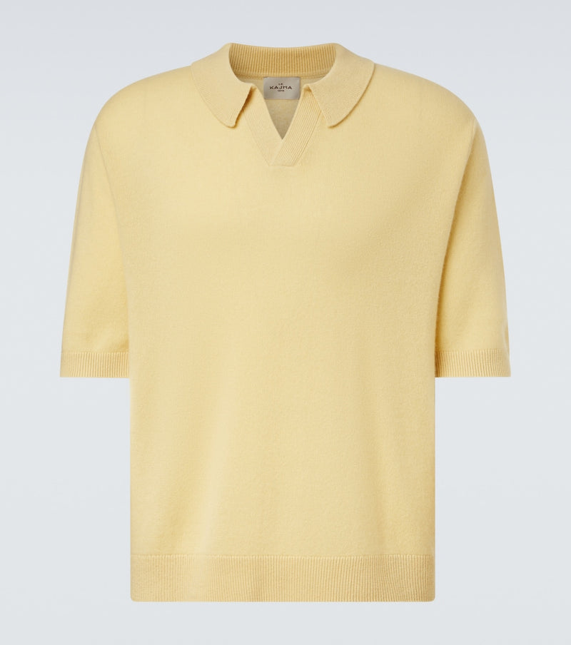 Le Kasha Bale cashmere polo sweater