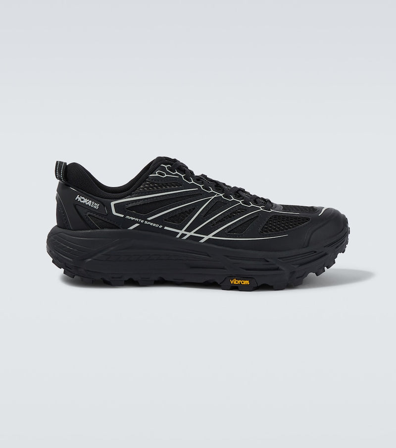 Hoka One One Stealth/Tech Mafate Speed 2 running shoes