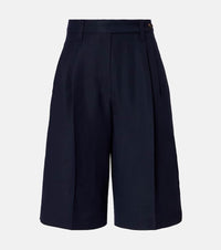 Brunello Cucinelli Monili twill Bermuda shorts