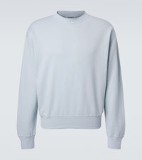 Auralee Cotton, wool and silk sweatshirt