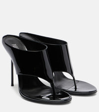 Paris Texas Lidia 105 patent leather mules