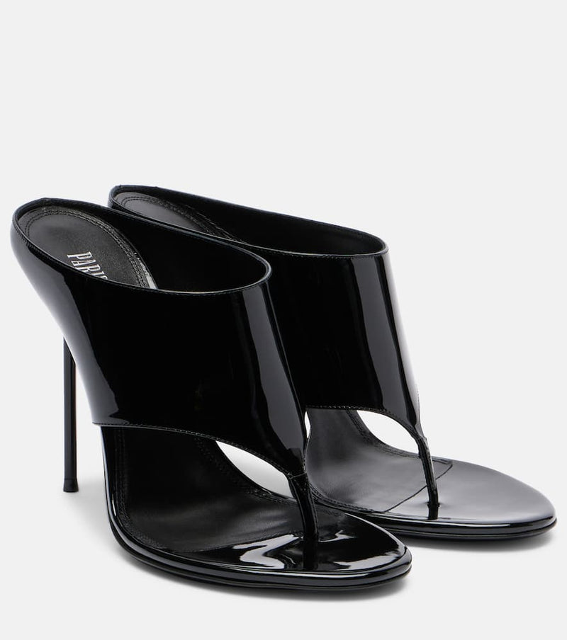 Paris Texas Lidia 105 patent leather mules