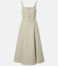 Altuzarra Orrie cotton-blend midi dress
