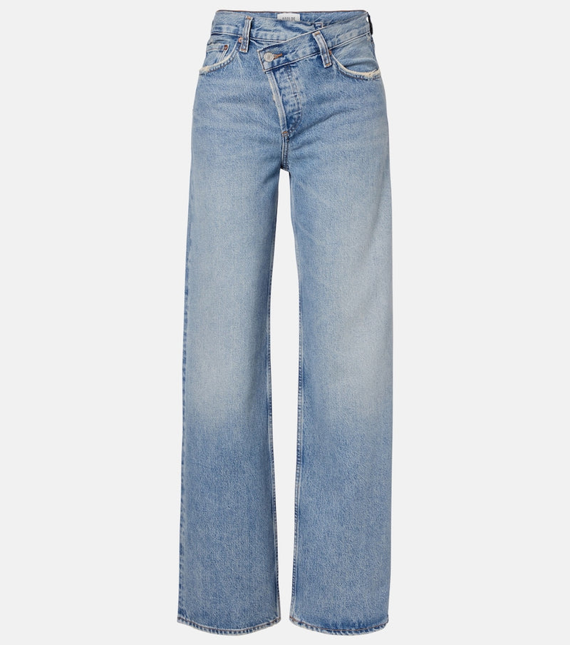 Agolde Arc Criss Cross wide-leg jeans