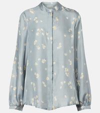 Altuzarra Magee floral silk shirt