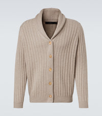 Arch4 Mr Denver ribbed-knit cashmere cardigan