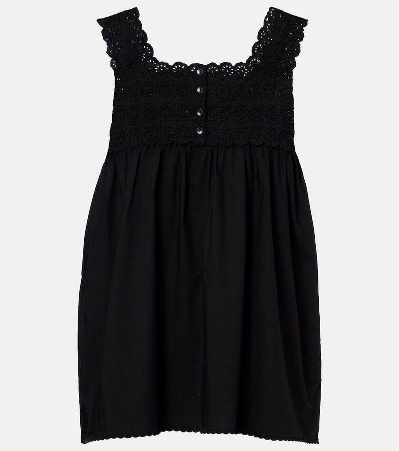 Posse Ezra broderie anglaise cotton top