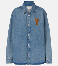 Ami Paris Ami de Cour denim shirt