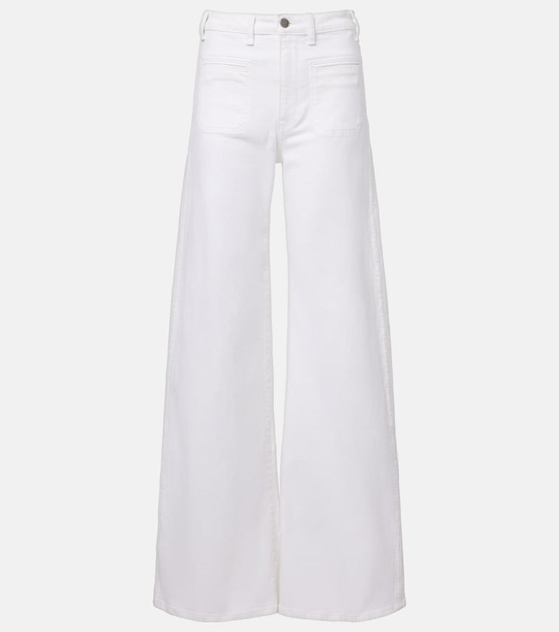 Khaite Delmonico high-rise wide-leg jeans