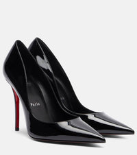 Christian Louboutin Miss Z Patent Leather Pumps Black