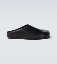 Studio Nicholson Wearing leather mules