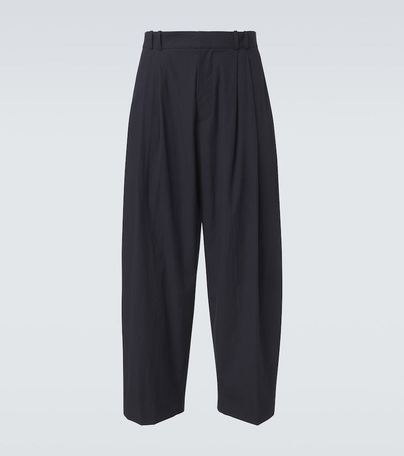 Studio Nicholson Line cotton wide-leg pants